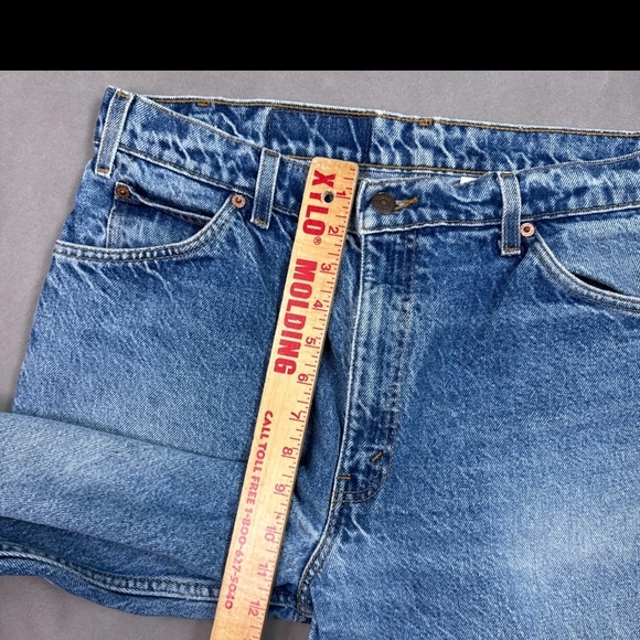 Vintage Orange Tab Levis 550 34x32 (Tag 36x34) - Picture 15 of 16